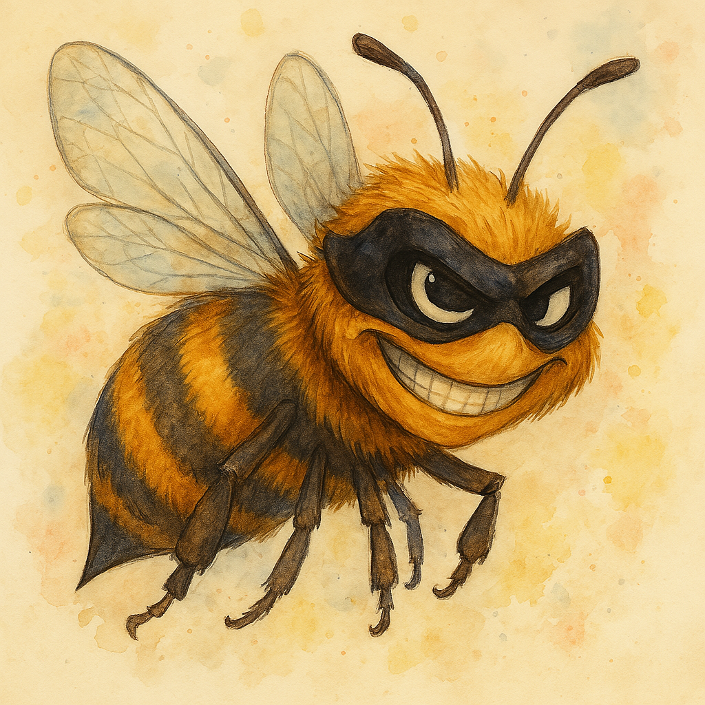 Bandit Bees- the Ugly Truth about Robbing